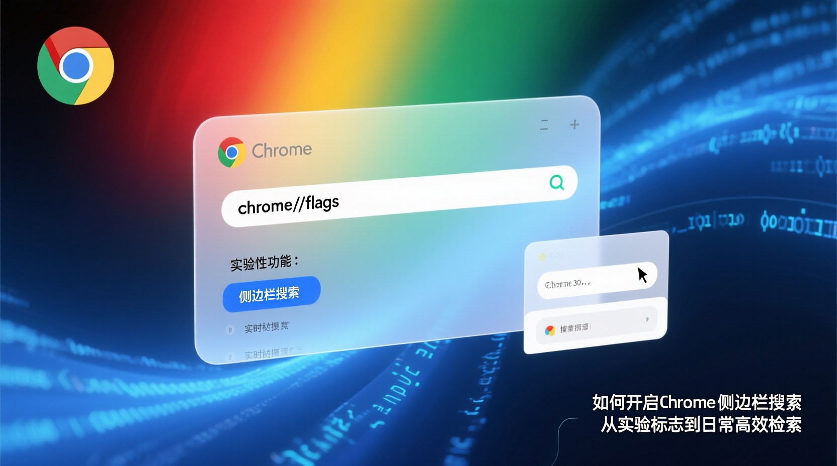 Chrome侧边栏搜索开启方法, Chrome实验标志设置, 侧边栏搜索加载慢解决方案, Chrome地址栏与侧边栏搜索区别, 如何优化Chrome侧边栏搜索结果, Chrome标签页高效切换技巧, 浏览器侧边栏功能使用教程, Chrome搜索效率提升, 启用Chrome Side Panel Search, 多任务场景下的Chrome搜索策略